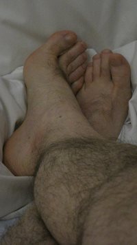 One for the guys who like feet.