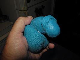 my friend  made a casting of my dick  *(tell  me what you think)
