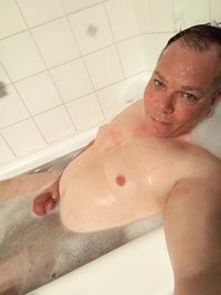 Having a nice hot soak