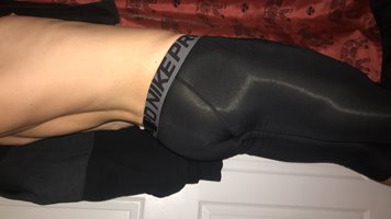 My ass in my football spandex , take them off for me ?
