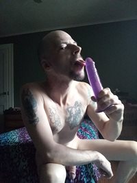 Right when you're about to cum I'll lick the tip while I stroke you
