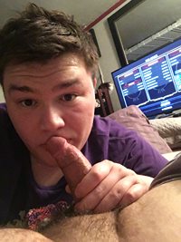 I love cock I’m my face ??