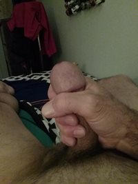 Jerking off....wanna do this for me?