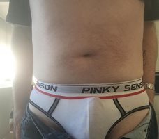 Me in a pair of Pinky Sensor undies