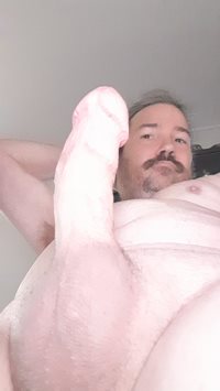 Sitting here  stroking my hard cock 9/1/2030 #4:30 pm