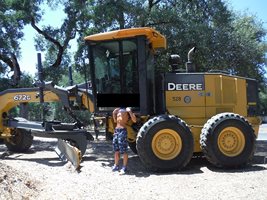 Oh deere.   It's an earth mover!