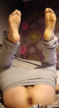 Ass and feet