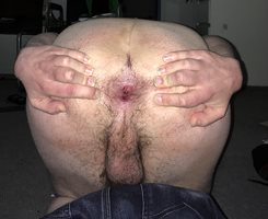 Hairy ass