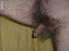 Flashback photo: Hairy dick and balls in hotel