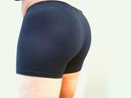 Mmm these feel good and attract attention at the gym.  Should I bend over?