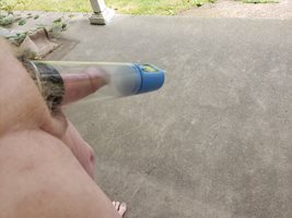 I was told to walk out my front porch while pumping my cock, so I did