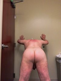 Naked in the Bathroom at Work