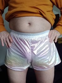 Shiny shorts