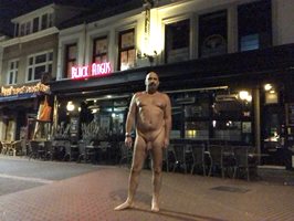 Nude in the streets of Eindhoven, NL