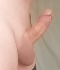 You've been wanting to see my full erection. I'm happy to oblige.