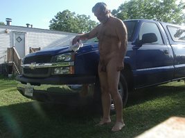 Washing my truck