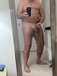 Time for some new pixs of my cock.. I really like using the full length mir...