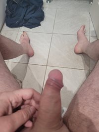 Just out of rhe shower and feeing frisky, any volunteers to help me shave a...