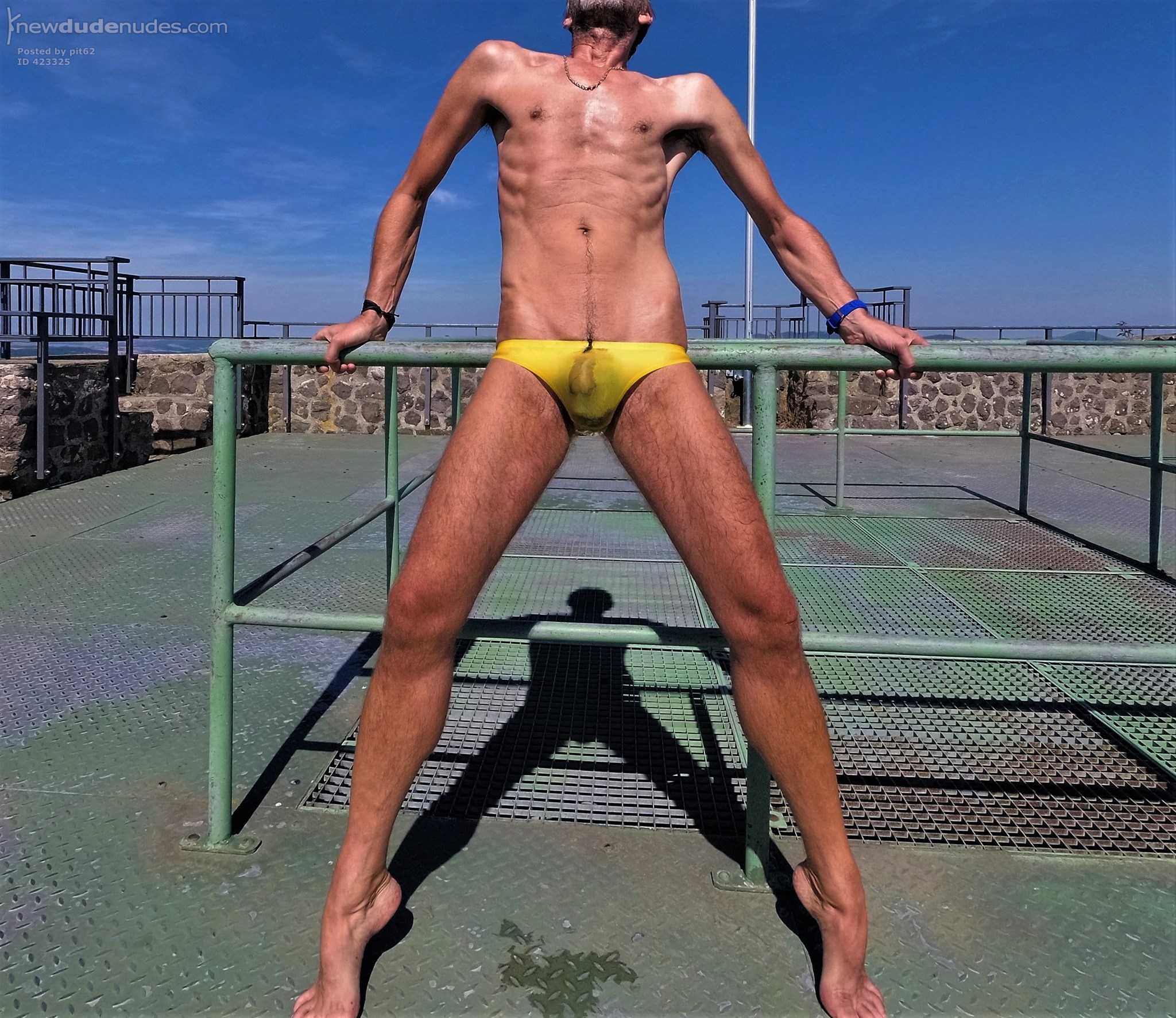 Photographed in public at an old castle near my hometown. Wanna see more .. ?

If you like my picture > klick "like" - If you think it's hot > klick "hot" - This inspires me to post more hot pics. Thanks.