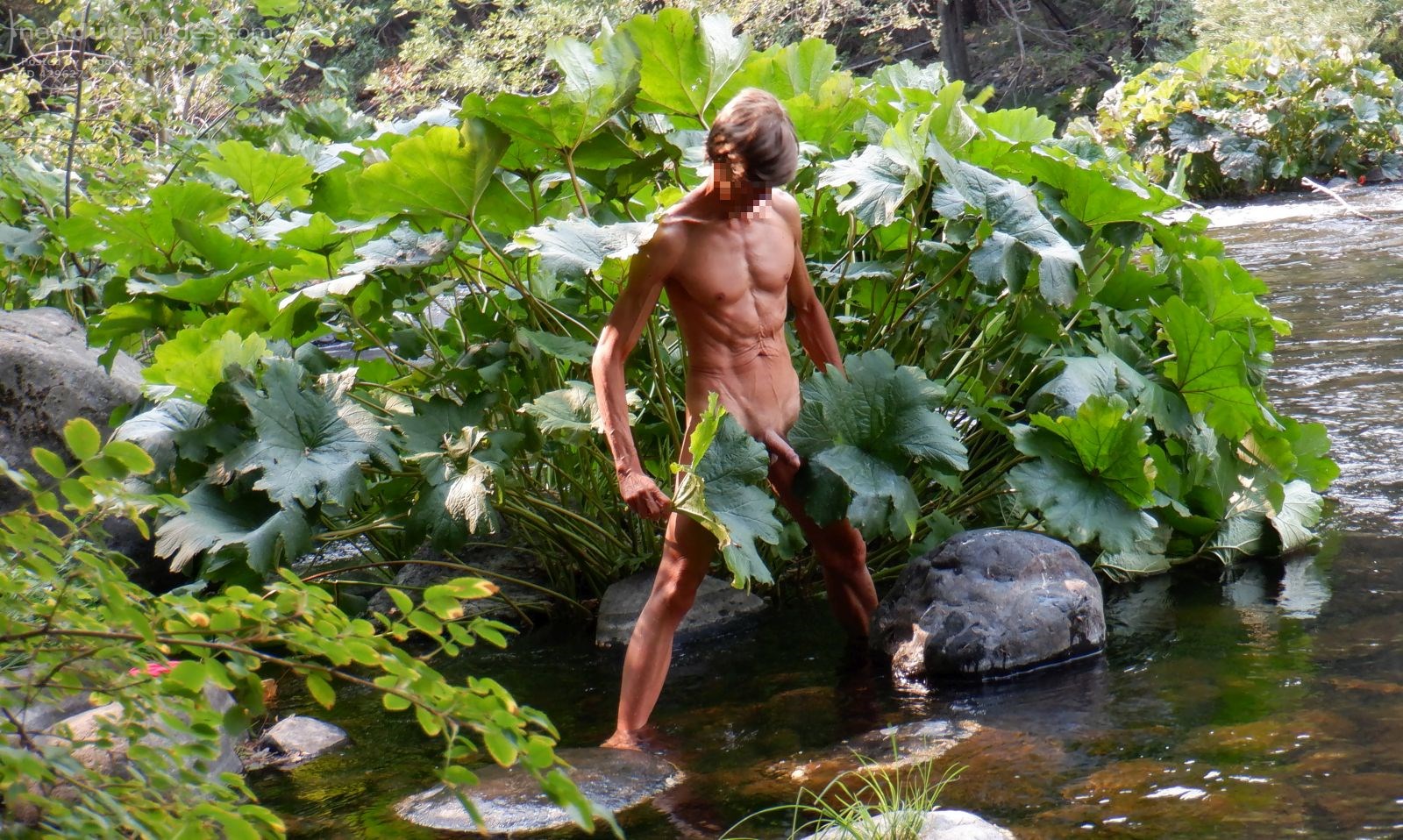 Fanning the heat of desire.