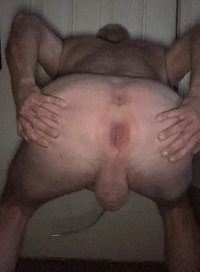 My butthole pink and spread .  It’s been opened up by big things.  It needs...