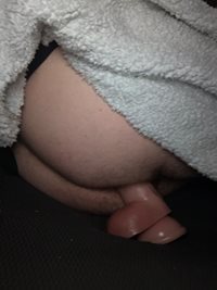 I want a huge dick to stretch my man pussy