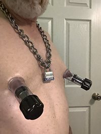 Nipple Clamps, Lock Chain
