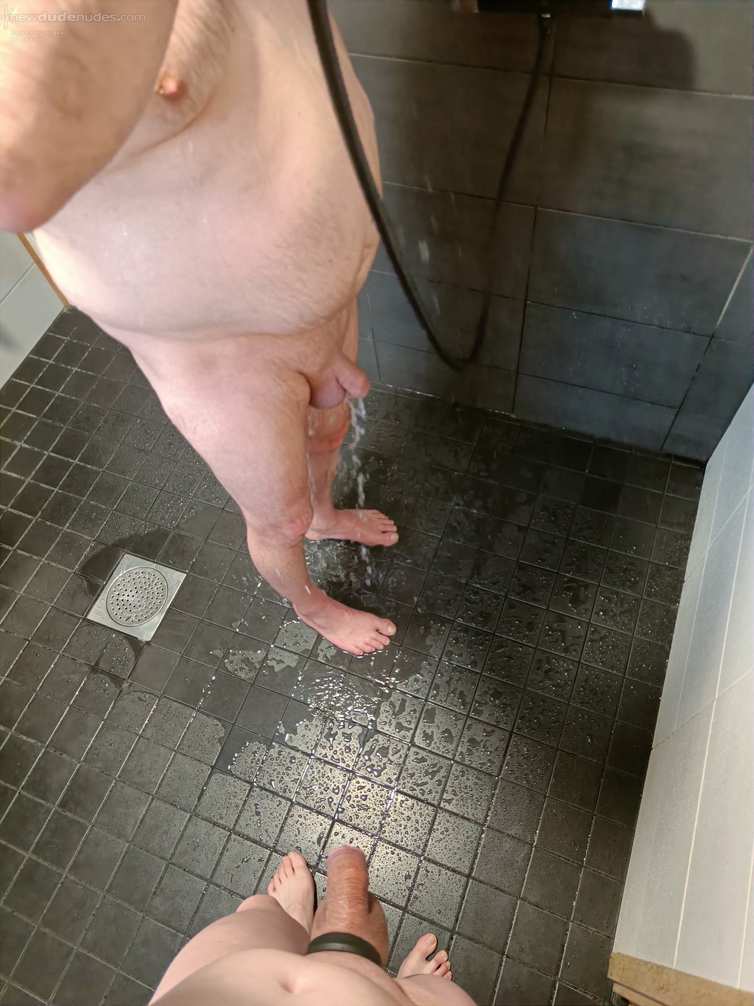 At the shower with Jokke