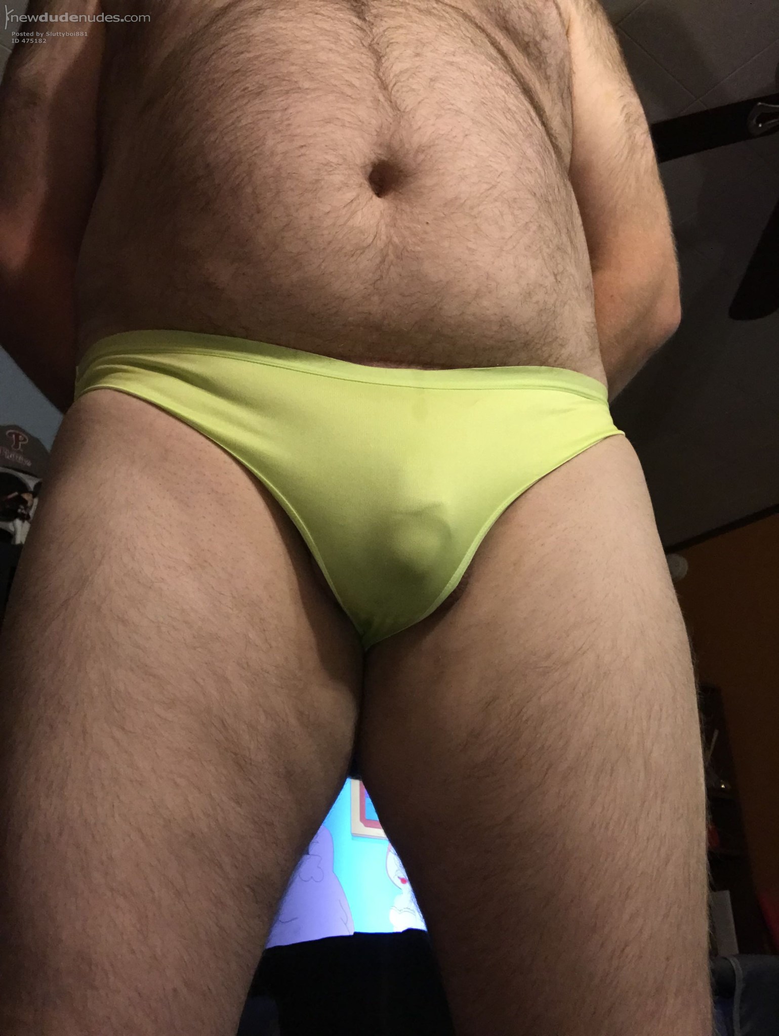 Showing off in New panties