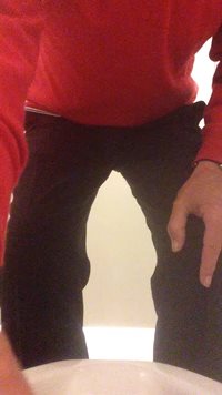 Dropping pants going commando at work any want to get under for shower or d...