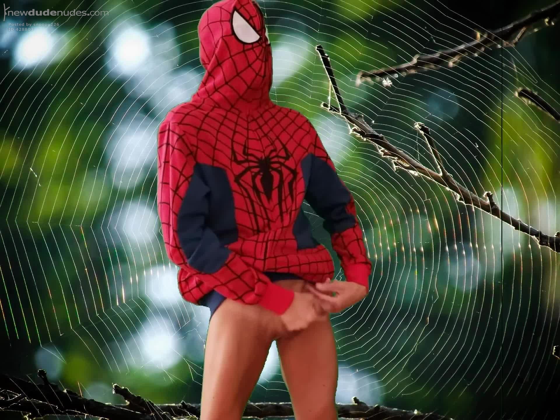 Spider-man web slinging