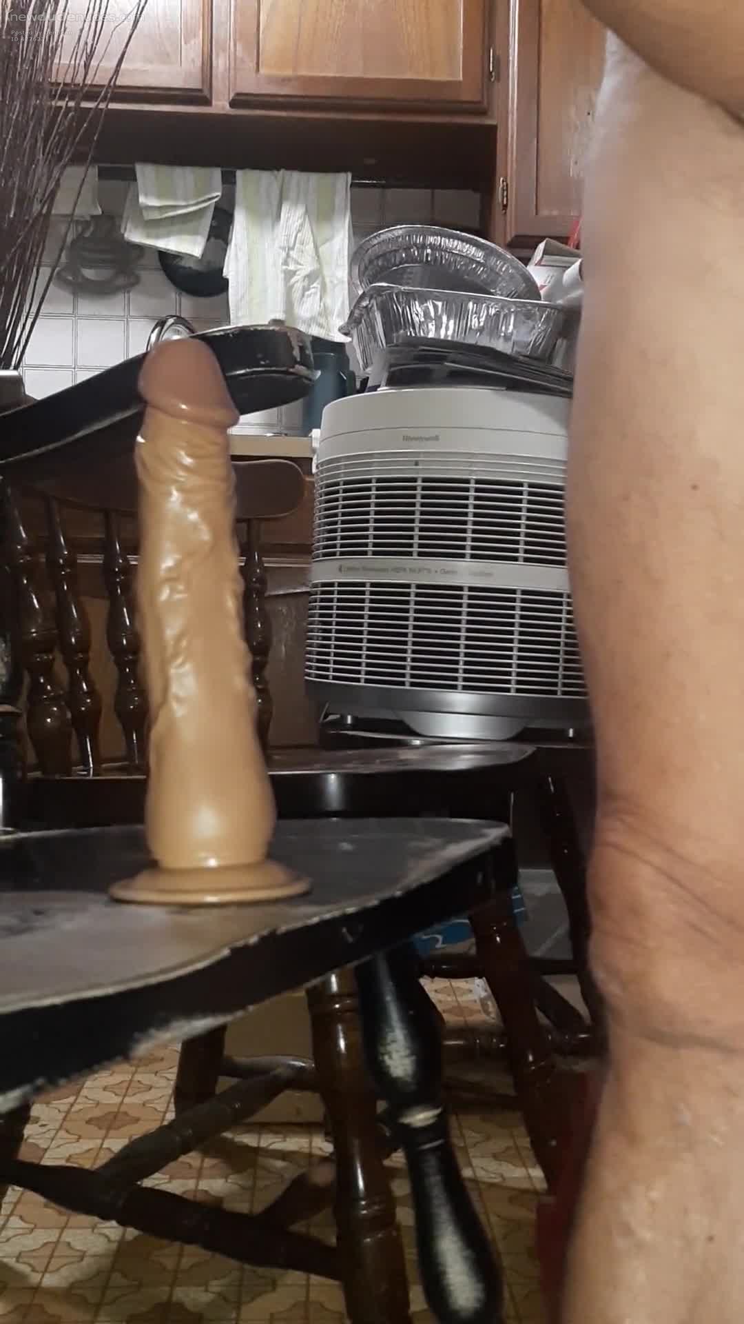 Dildo in the ass
