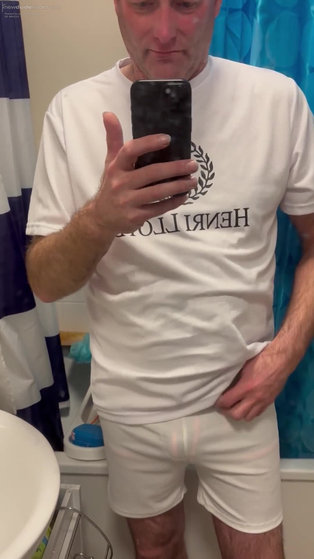 Having fun in shorts