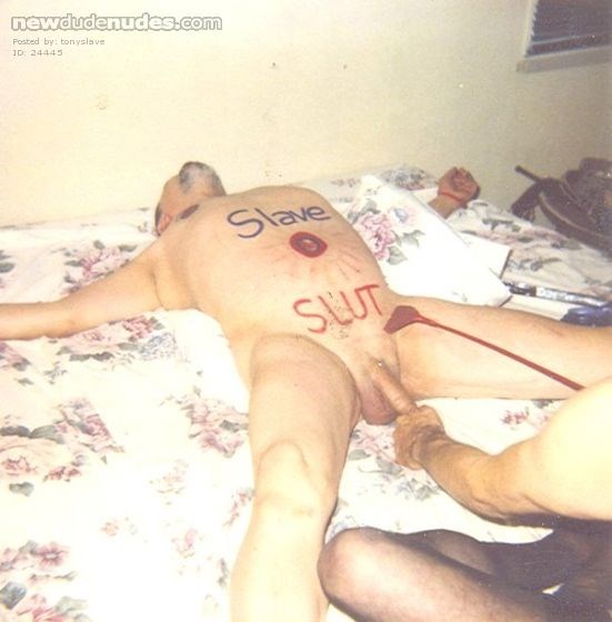 tony naked spread eagle