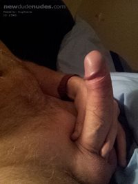 Here it is, first showing of my cock on here...Pms or comments?