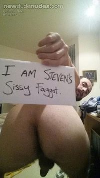 My hairy panty wearing declaring what he is.