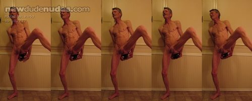 Pumping and stretching my penis, balls, and ass...